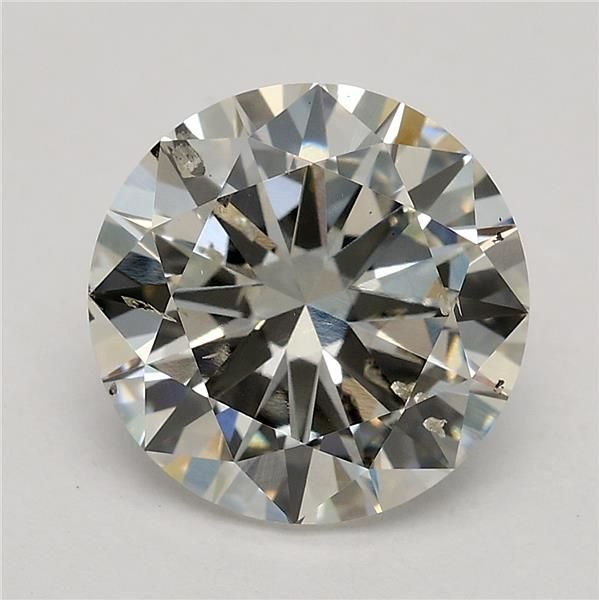 2.50ct I SI2 Very Good Cut Round Lab Grown Diamond
