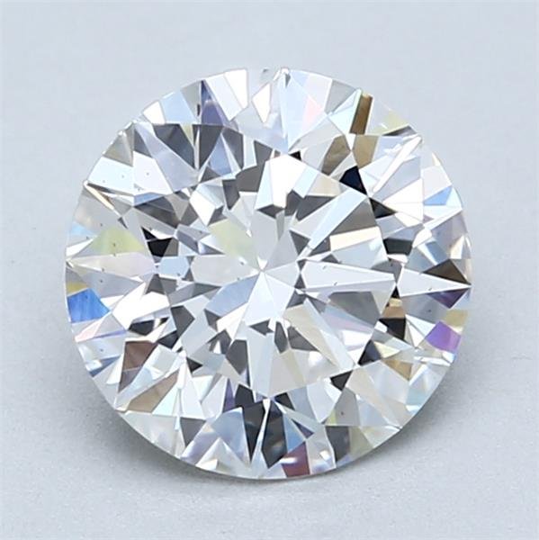 1.82ct E VS2 Rare Carat Ideal Cut Round Lab Grown Diamond