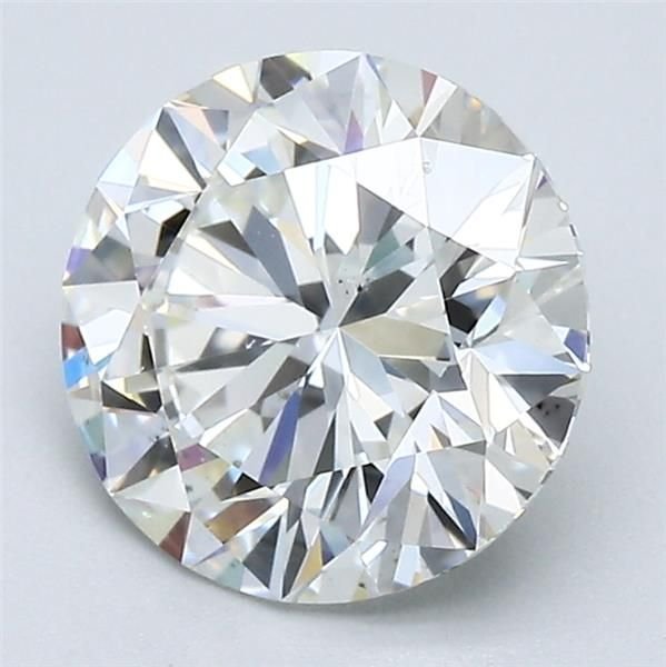 2.06ct I SI1 Rare Carat Ideal Cut Round Diamond