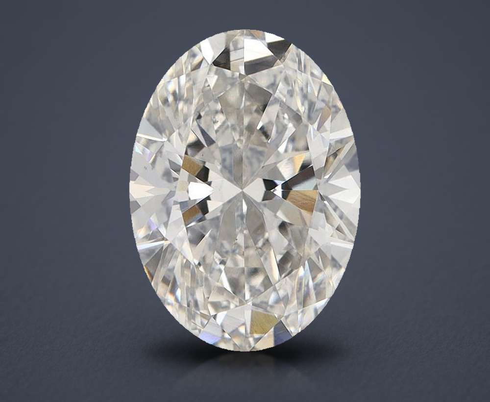 4.22 Carat Oval Lab Diamond