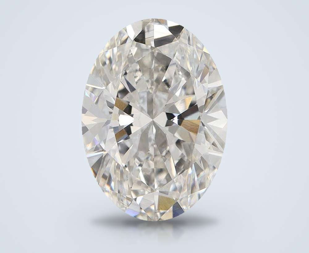 4.22 Carat Oval Lab Diamond