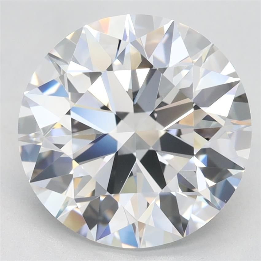 3.68ct E VVS1 Rare Carat Ideal Cut Round Lab Grown Diamond