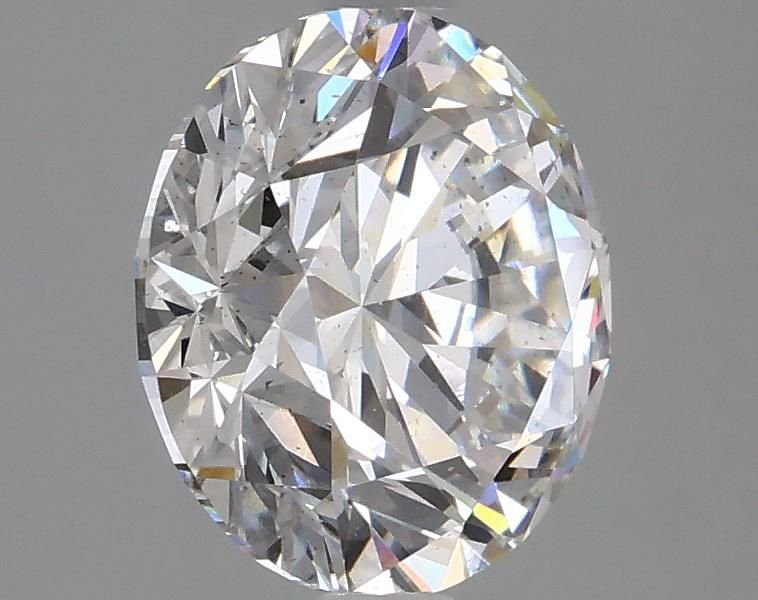 2.67ct F SI1 Excellent Cut Round Lab Grown Diamond