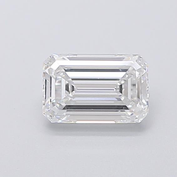 1.00ct D VVS2 Excellent Cut Emerald Lab Grown Diamond