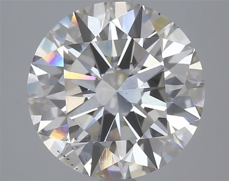 4.58ct G SI1 Excellent Cut Round Lab Grown Diamond