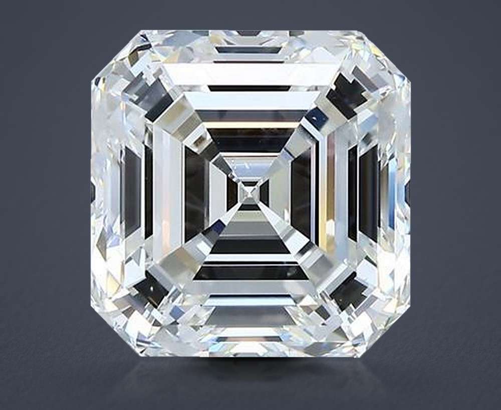 5.02 Carat Asscher Natural Diamond
