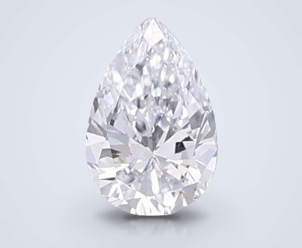 0.21 Carat Pear Lab Diamond