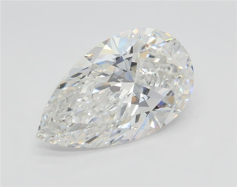 2.50ct F VS1 Rare Carat Ideal Cut Pear Lab Grown Diamond
