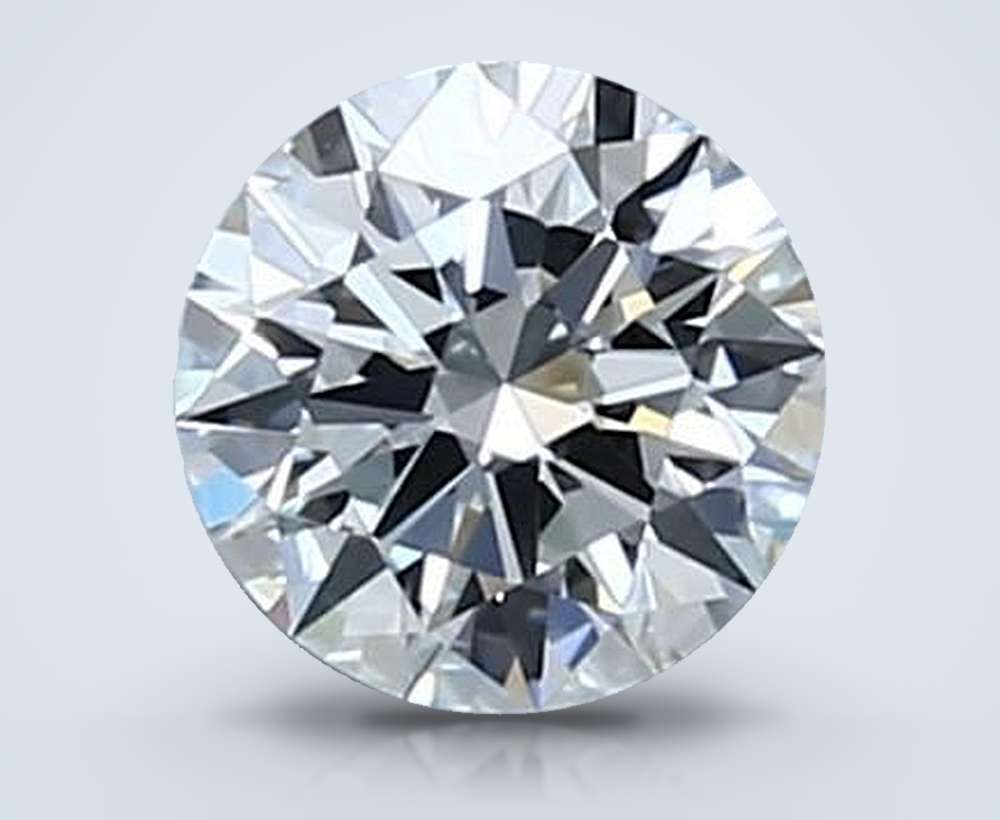 0.42 Carat Round Natural Diamond