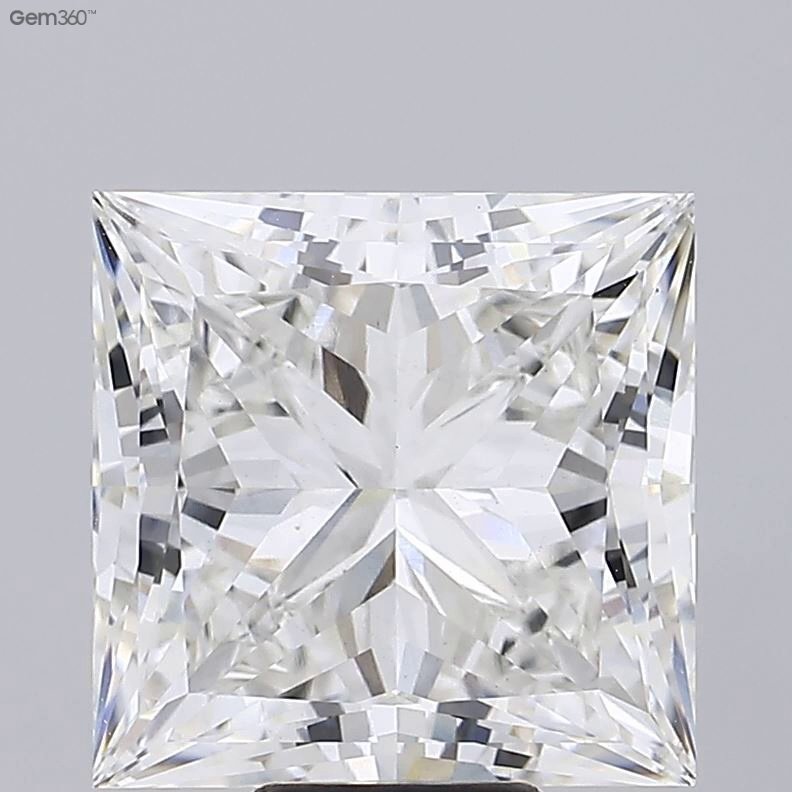 11.01ct G VS1 Rare Carat Ideal Cut Princess Lab Grown Diamond