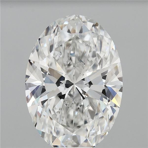 11.86ct F VS1 Rare Carat Ideal Cut Oval Lab Grown Diamond