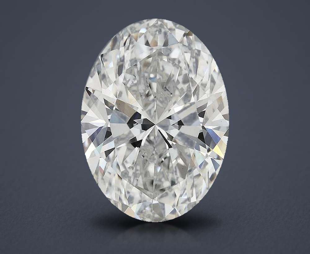 11.86 Carat Oval Lab Diamond