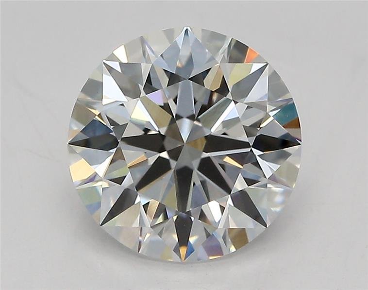 2.08ct E VVS2 Rare Carat Ideal Cut Round Lab Grown Diamond