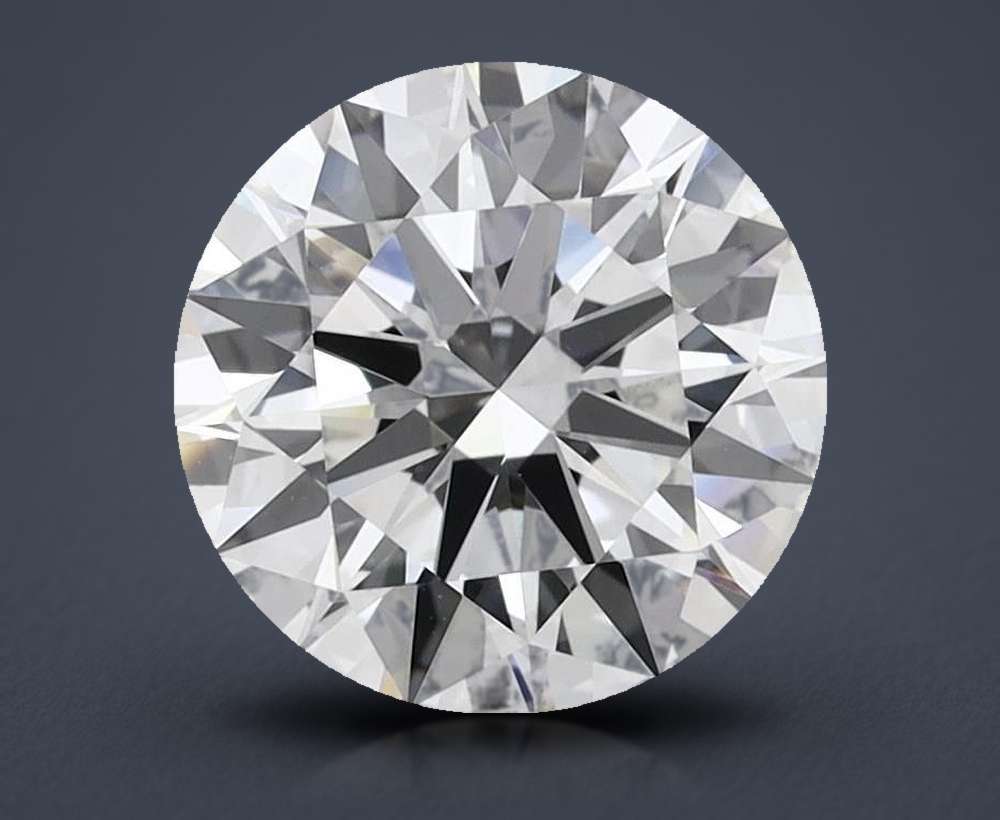 3.30 Carat Round Lab Diamond