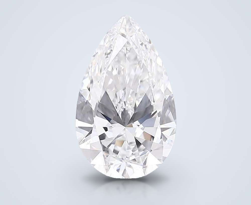 3.51 Carat Pear Lab Diamond