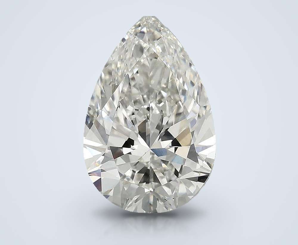 3.34 Carat Pear Lab Diamond