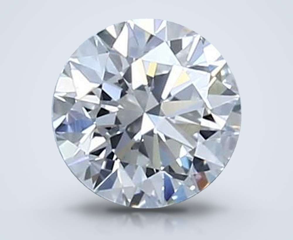 0.51 Carat Round Natural Diamond