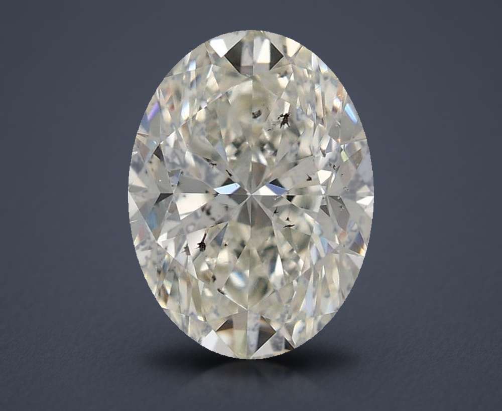 0.80 Carat Oval Natural Diamond