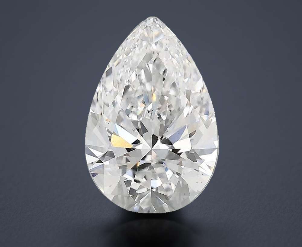 1.84 Carat Pear Lab Diamond