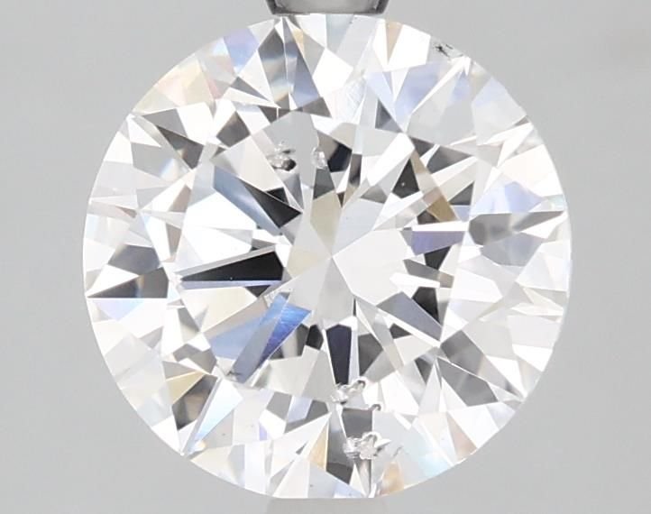 2.03ct E SI1 Excellent Cut Round Lab Grown Diamond