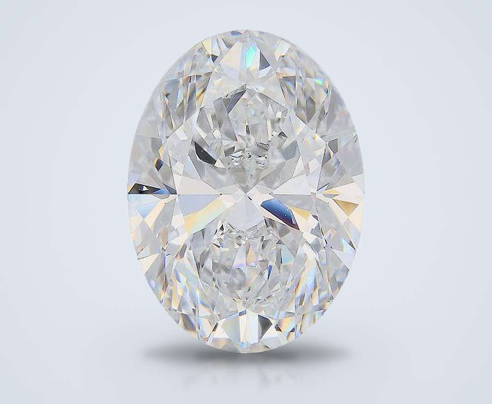7.50 Carat Oval Lab Diamond