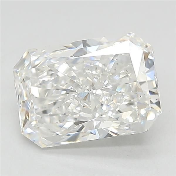2.14ct E VS2 Rare Carat Ideal Cut Radiant Lab Grown Diamond