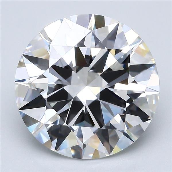 5.60ct F IF Excellent Cut Round Diamond