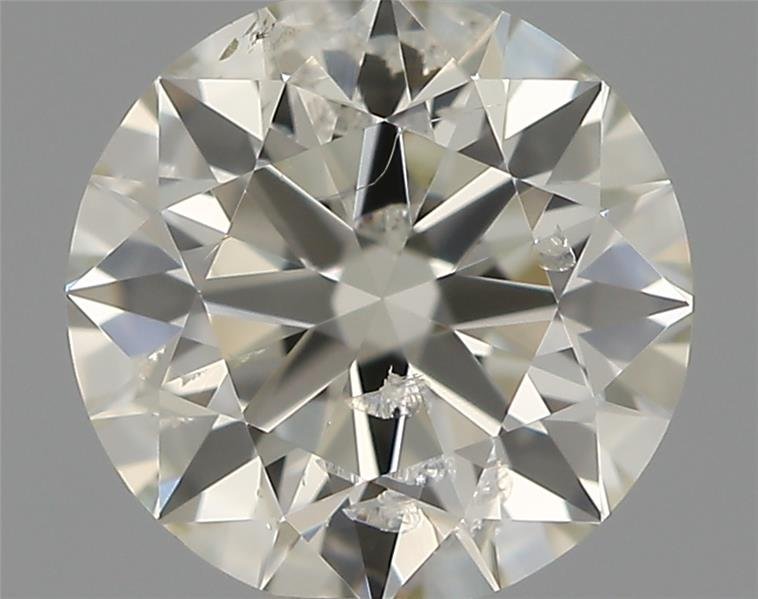 0.52ct I SI2 Rare Carat Ideal Cut Round Diamond