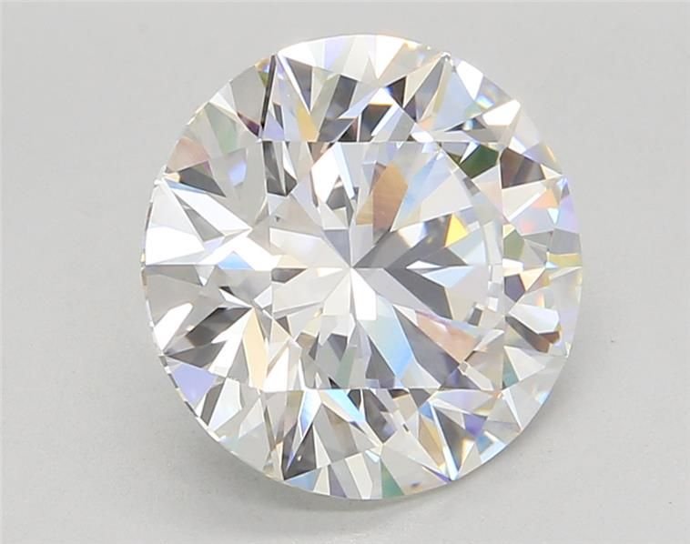 5.05ct G VVS2 Rare Carat Ideal Cut Round Lab Grown Diamond