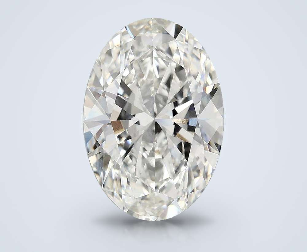 5.00 Carat Oval Lab Diamond