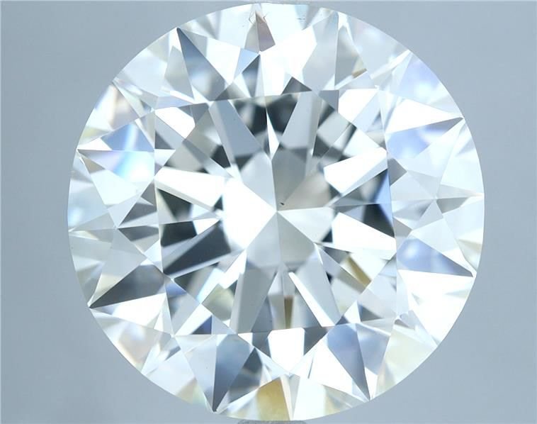 6.72ct J VS1 Rare Carat Ideal Cut Round Diamond