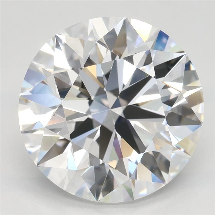 4.54ct D VVS1 Rare Carat Ideal Cut Round Lab Grown Diamond