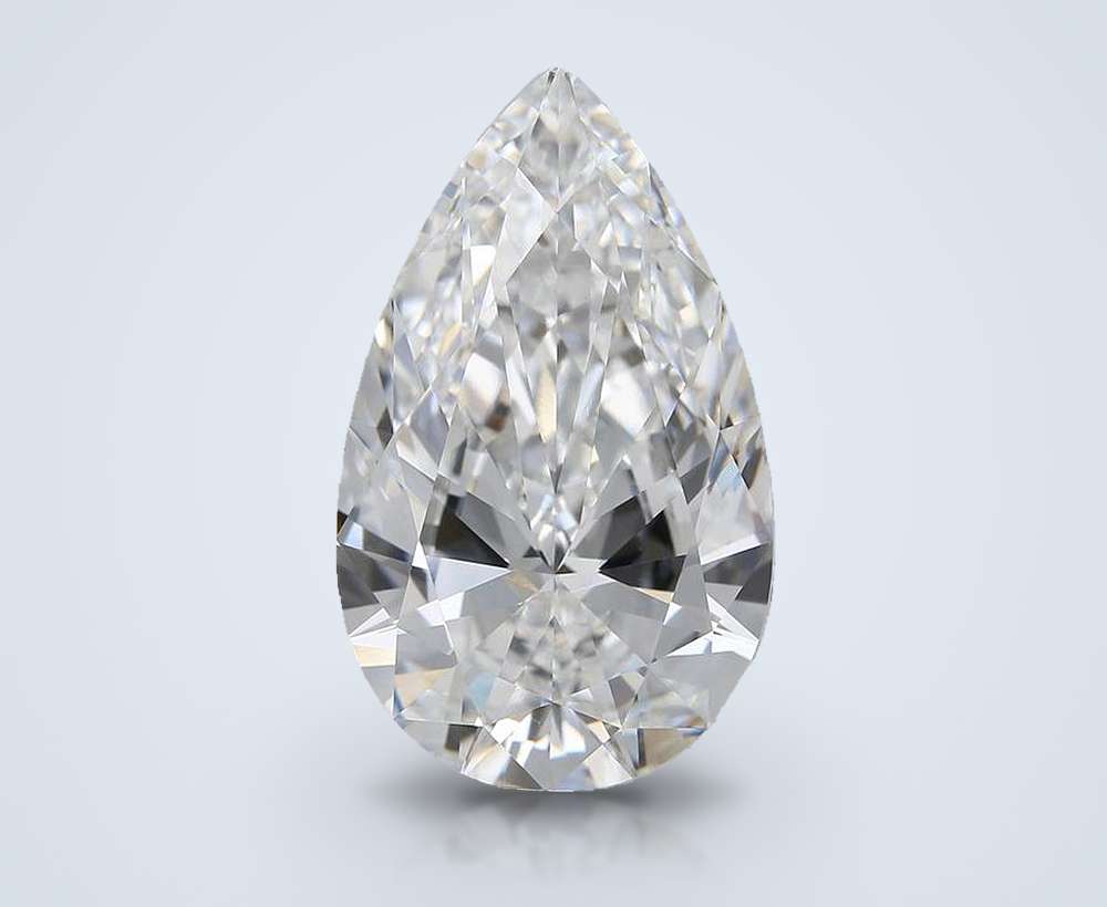 8.74 Carat Pear Lab Diamond