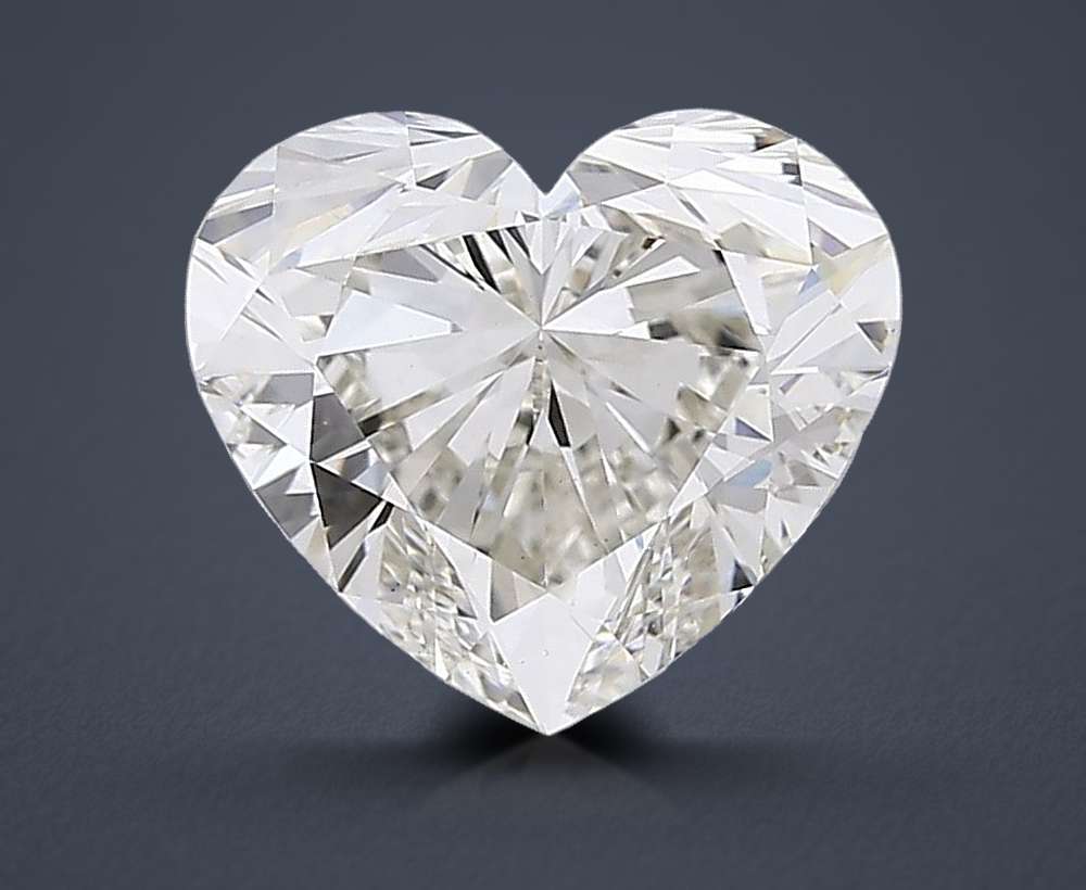 3.75 Carat Heart Lab Diamond
