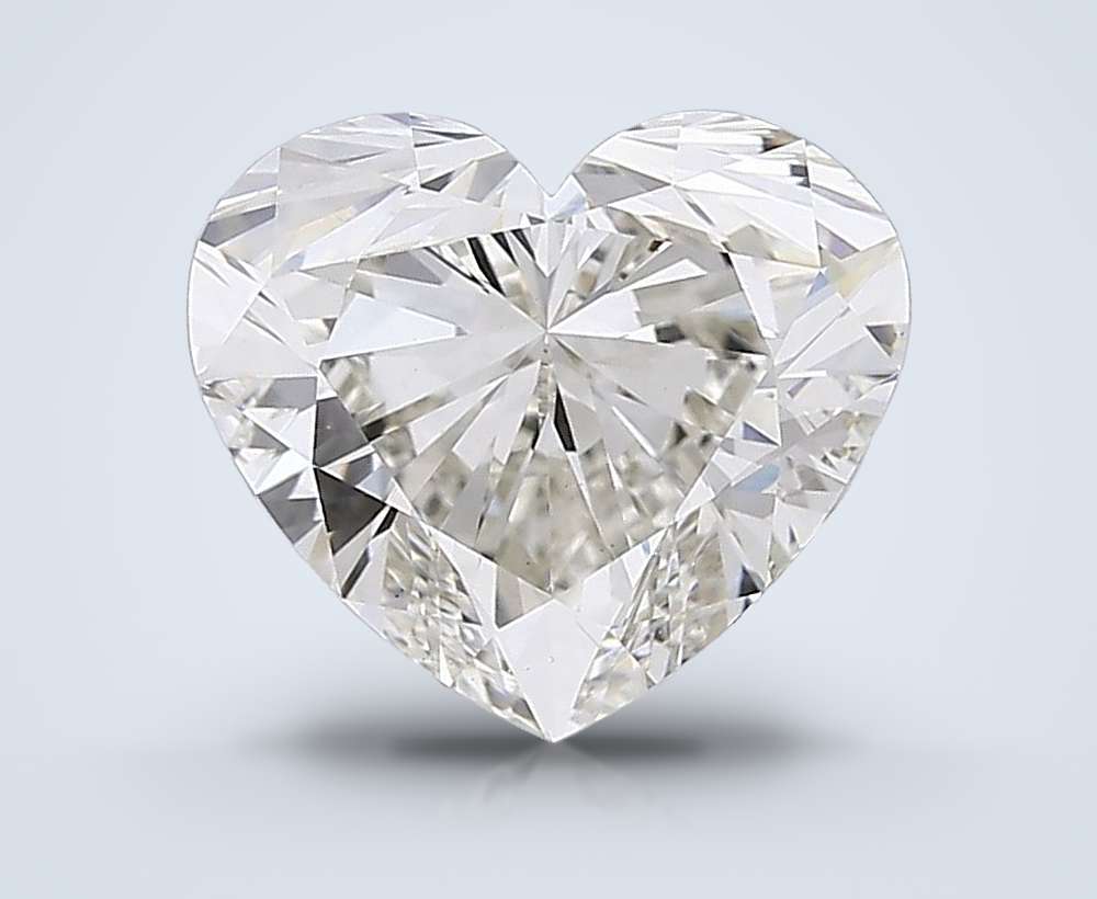 3.75 Carat Heart Lab Diamond