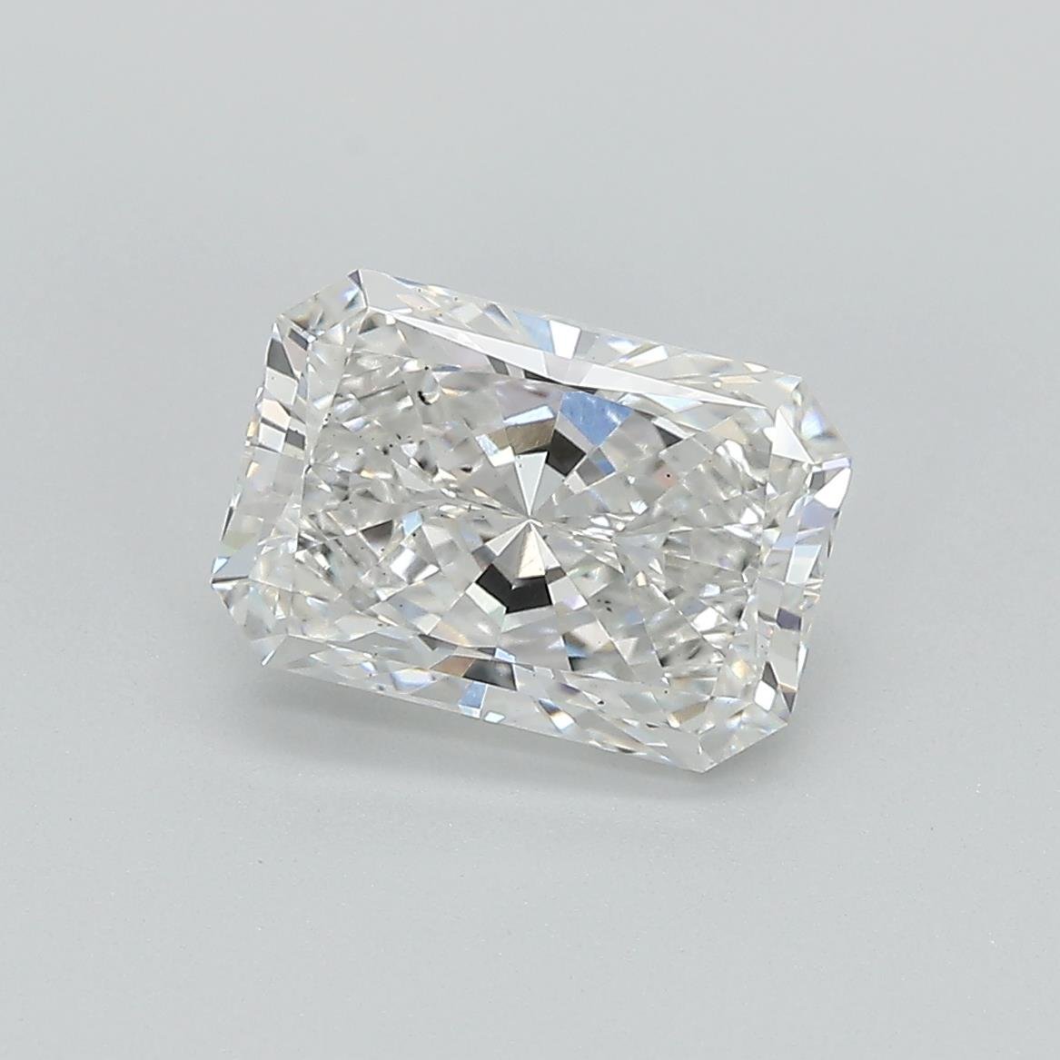 2.20ct E VS2 Very Good Cut Radiant Lab Grown Diamond