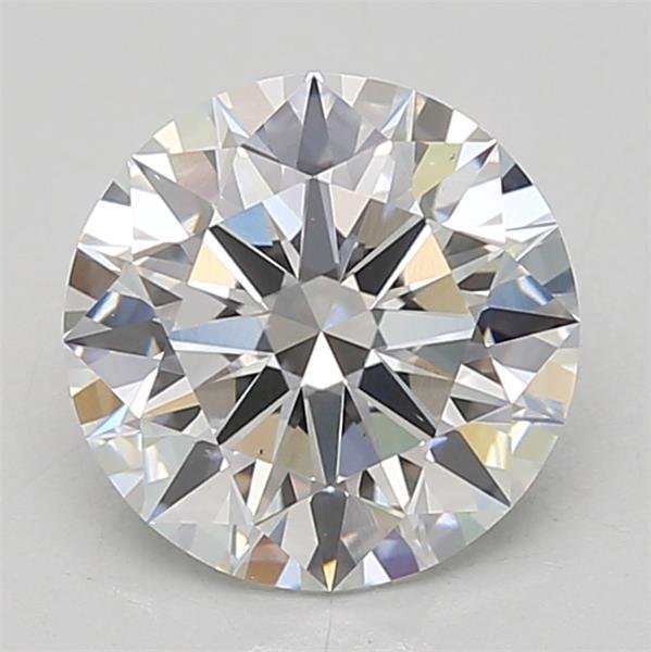 2.59ct D VS1 Rare Carat Ideal Cut Round Lab Grown Diamond