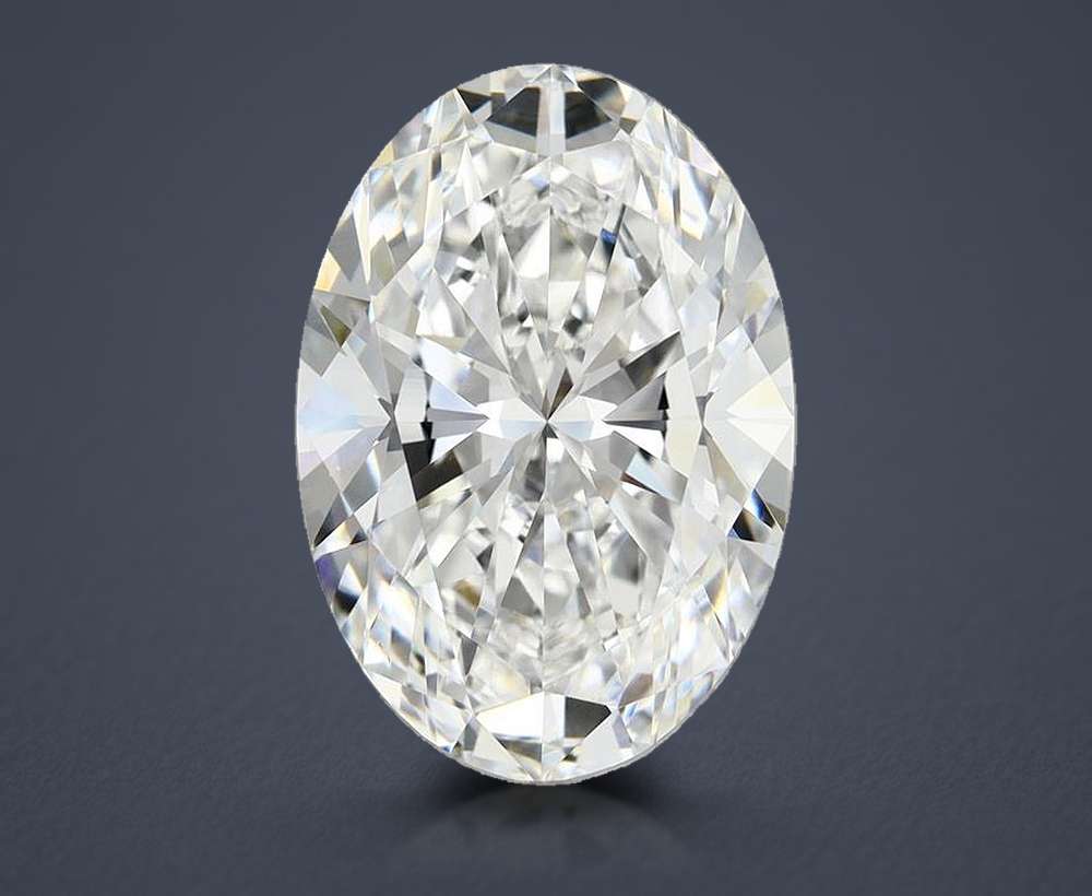 8.81 Carat Oval Lab Diamond