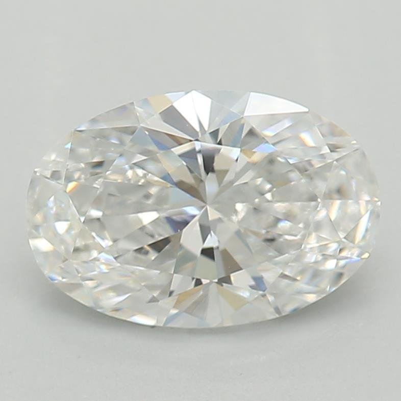0.74ct D VVS2 Rare Carat Ideal Cut Oval Lab Grown Diamond