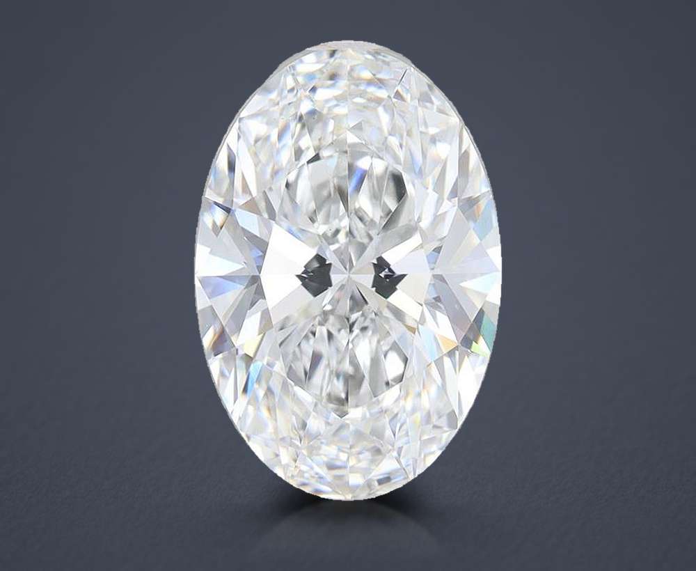 5.76 Carat Oval Lab Diamond