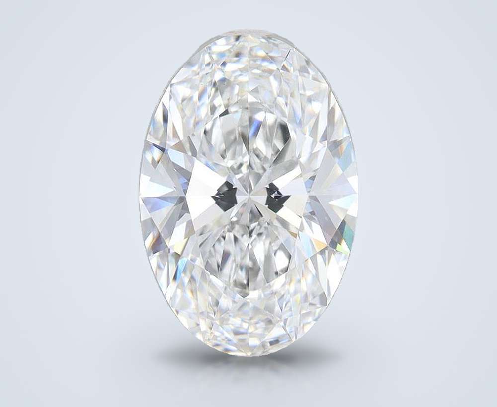 5.76 Carat Oval Lab Diamond