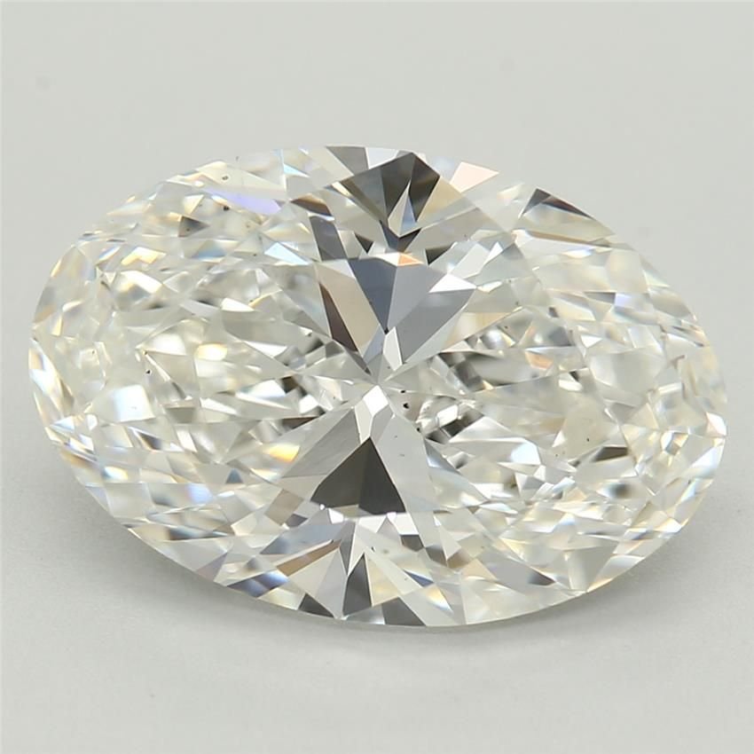 2.77ct E VS1 Rare Carat Ideal Cut Oval Lab Grown Diamond