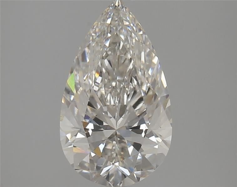 2.35ct H VS2 Rare Carat Ideal Cut Pear Lab Grown Diamond