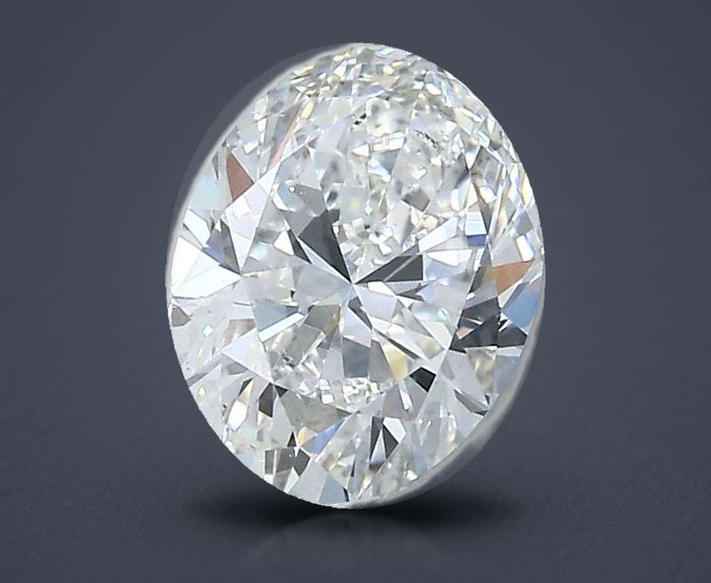 1.71 Carat Oval Natural Diamond