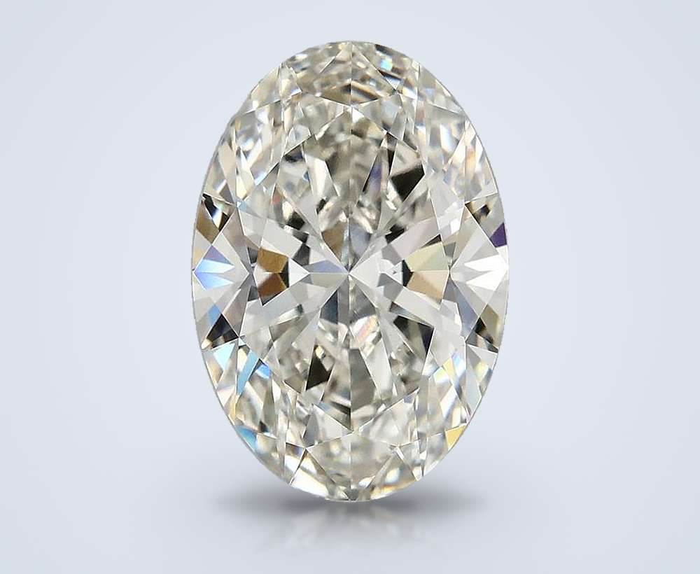 4.58 Carat Oval Lab Diamond