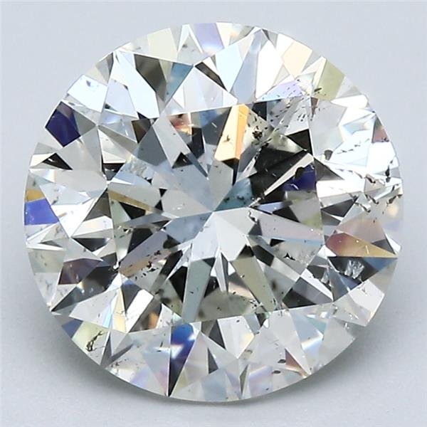 3.51ct G SI2 Excellent Cut Round Diamond