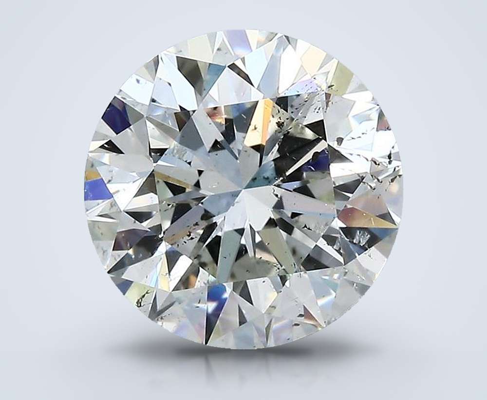 3.51 Carat Round Natural Diamond