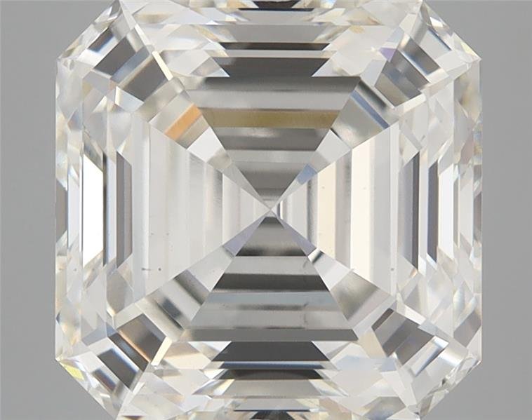 6.25ct H VS1 Rare Carat Ideal Cut Asscher Lab Grown Diamond