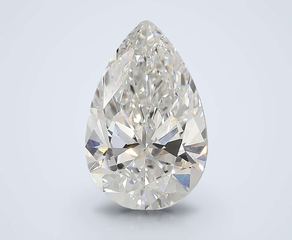 4.05 Carat Pear Lab Diamond