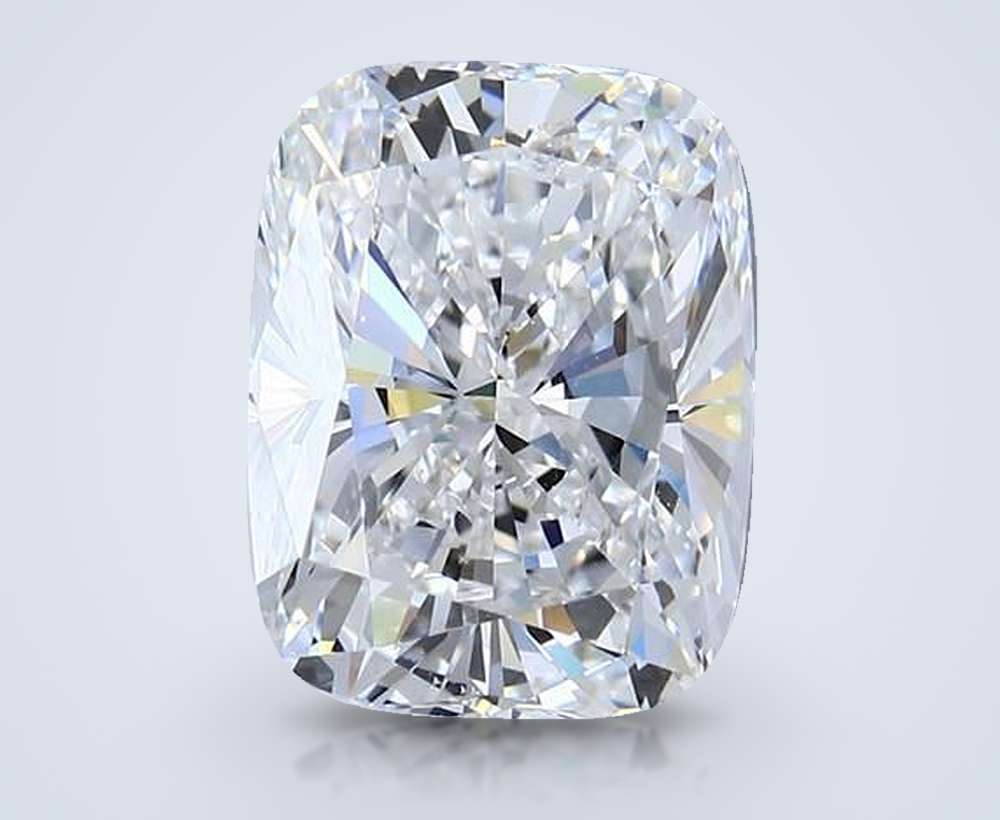 6.02 Carat Cushion Natural Diamond